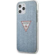 guess iphone 12 pro max 67 guhcp12lpcujullb light blue hard back cover case triangle collection photo