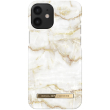 ideal of sweden back cover case for iphone 12 mini golden pearl marble photo