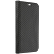 LUNA CARBON FLIP CASE FOR  APPLE IPHONE 12 / 12 PRO BLACK