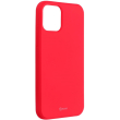 ROAR COLORFUL JELLY BACK COVER CASE FOR FOR IPHONE 12 / 12 PRO  HOT PINK