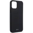 ROAR COLORFUL JELLY BACK COVER CASE FOR FOR IPHONE 12 / 12 PRO BLACK
