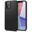 SPIGEN LIQUID AIR BACK COVER CASE FOR IPHONE 12 / 12 PRO MATTE BLACK