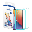 esr screen shield tempered glass 2 pack for iphone 12 mini transparent photo