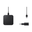 samsung galaxy s21 wireless qi fast charger pad with travel charger ep p1300tb black photo