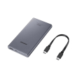 samsung eb p3300xjegeu battery pack usb a type c 10000mah super fast charge 25w pd 30 pps gray photo