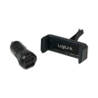 logilink pa0133 usb car charger mobile holder photo