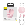 baseus encok wm01 tws true wireless bluetooth headset pink photo