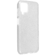 forcell shining back cover case for samsung galaxy a12 silver photo