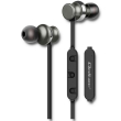 qoltec 50818 premium in ear headphones wireless bt with microphone magnetic black photo