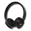 qoltec 50825 headphones wireless bt with microphone super bass black photo