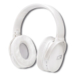 qoltec 50850 wireless headphones with microphone super bass dynamic bt pearl white photo