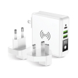 forcell multifunction charger 15w 4in1 power bank 8000mah and wireless charging photo