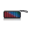 lenco bt 191bk bluetooth stereo speaker with party lights black photo