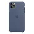 apple my172 iphone 11 pro silicone case linen blue photo