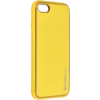 forcell leather back cover case for iphone 7 8 se 2020 yellow photo