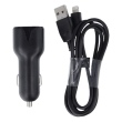maxlife mxcc 01 car charger 2xusb fast charge 24a lightning cable for iphone photo