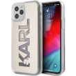 guess silicone case liquid glitter multi mirror for apple iphone 12 pro max silver klhcp12lklmlgr photo