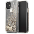 guess tpu cover glitter hearts for apple iphone 11 gold guhcn61glhflgo photo
