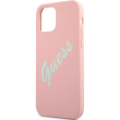 guess tpu cover vintage green script for apple iphone 12 pro max pink guhcp12llsvspg photo