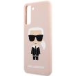 karl lagerfeld silicone case iconik full body for samsung galaxy s21 5g g996 pink photo