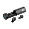 bluetooth earphone stereo blue star tws lt1 pro black with docking station photo