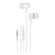 setty wired earphones white photo
