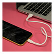 maxlife mxuc 04 cable usb lightning 10 m 3a white photo