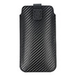 FORCELL POCKET CARBON CASE SIZE 02 FOR IPHONE IPHONE 5 / 5S / 5SE / 5C