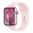 APPLE WATCH SERIES 9 MRML3 45MM PINK ALUMINIUM CASE WITH LIGHT PINK SPORT BAND M/L