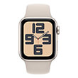 APPLE WATCH SE 2024 ALUMINIUM STARLIGHT 40MM MXEF3 WITH STARLIGHT SPORT BAND S/M