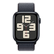 APPLE WATCH SE 2024 ALUMINIUM MIDNIGHT 44MM MXEP3 WITH INK BLACK SPORT LOOP