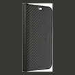 FORCELL LUNA BOOK CARBON FOR XIAOMI REDMI NOTE 11 / 11S BLACK
