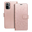 FORCELL MEZZO BOOK CASE FOR XIAOMI REDMI NOTE 11 / 11S MANDALA ROSE GOLD