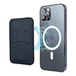 4smarts kickstand wallet ultimag ergofold navy blue photo