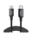 ugreen charging cable lightning mfi us171 18w pd type c i6 black 1m 60751 3a photo