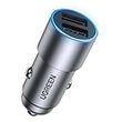 ugreen car charger cd130 24w dual usb 24a gray 50592 photo