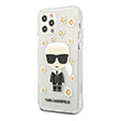 karl lagerfeld cover for apple iphone 13 pro ikonik flower transparent klhcp13lhflt photo