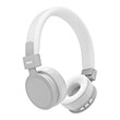 hama184085 freedom lit headphones onear foldable with microphone white photo