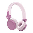 hama184088 freedom lit headphones onear foldable with microphone pink photo