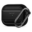 spigen rugged armor black for airpods pro 2 photo