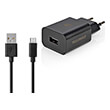 nedis wcham213abk wall charger 1x 21a 1 1xusb a 100 m 1050 w photo