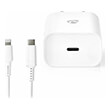 nedis wcpdl20w112wt wall charger quick charge feature pd30 20w 167a 222a 30a 10 m photo