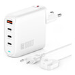 4SMARTS CHARGER GAN FLEX PRO 100W 3X USB TYPE-C + USB-A WHITE
