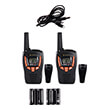 cobra am655 8km twin two way pmr walkie talkie set photo