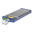 4smarts power bank lucid dual cord 10000mah 225w blue photo