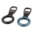 4smarts carabiner set for apple airtags 2 pieces black blue photo