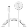 4smarts wireless charger voltbeam mini 25w for apple watch with usb c cable 1m white photo