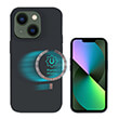 4SMARTS LIQUID SILICONE CASE CUPERTINO FOR APPLE IPHONE 14 PLUS BLACK