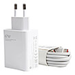 xiaomi bhr6035 mi travel charger 67watt charging combo type a white photo