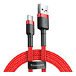 baseus cafule cable type c 2a 2m red photo